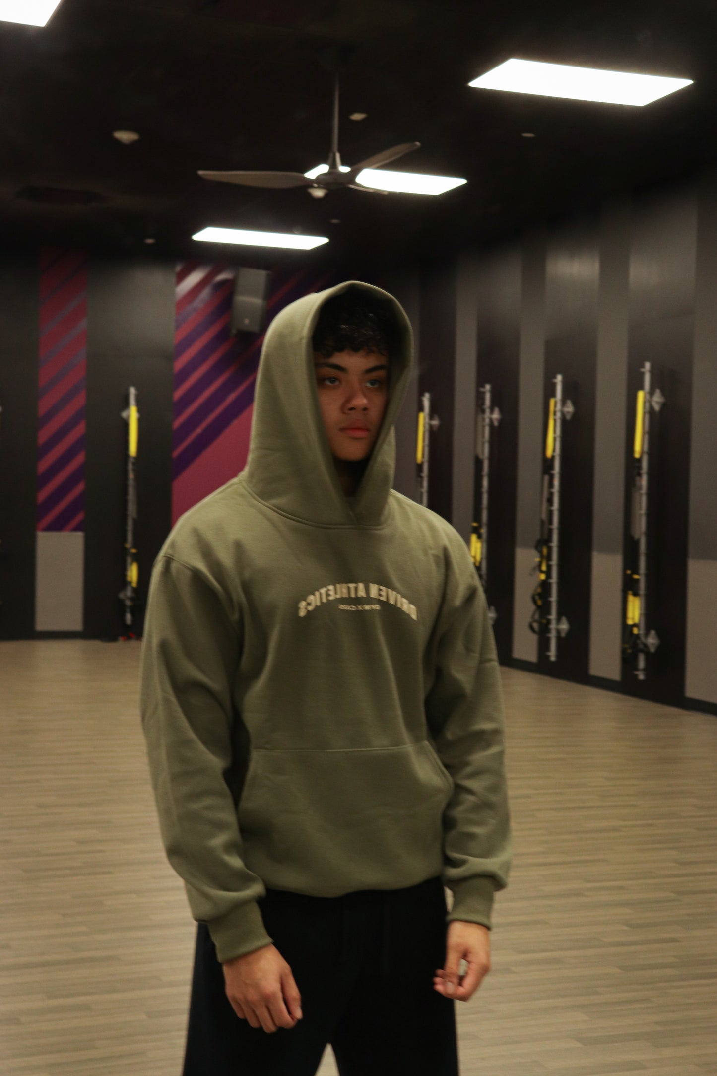 DA Olive Green Hoodie